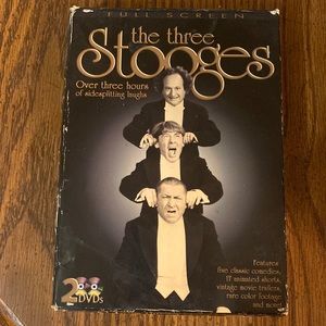 The three Stooges 2 Disc DVD set